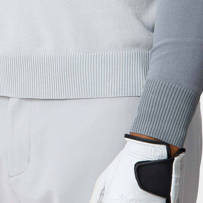 Custom Crewneck Pullover in Slim Fit 550g Jersey for OEM Golfwear