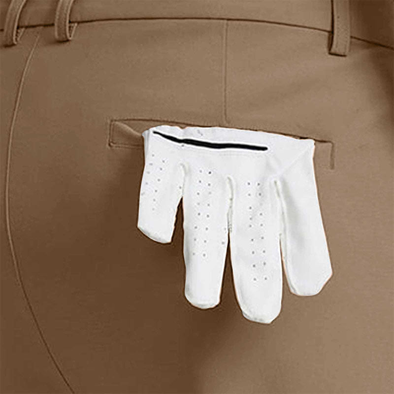 Custom Stitch Golf Shorts for Men – Khaki Quick-Dry OEM
