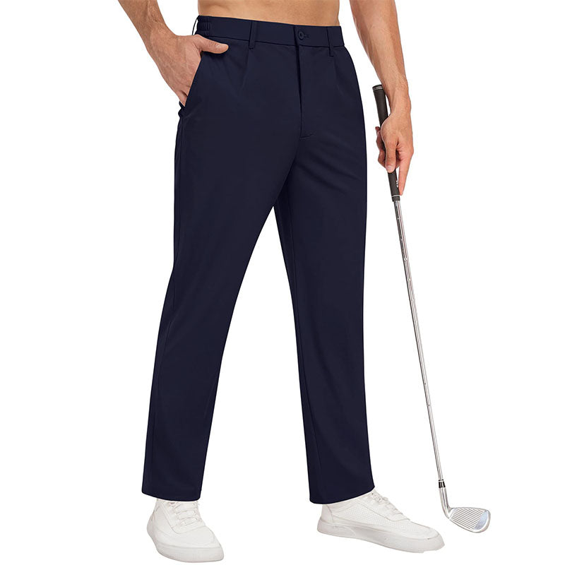 Custom Stretch Golf Pants for Men Lightweight Quick-Dry OEM