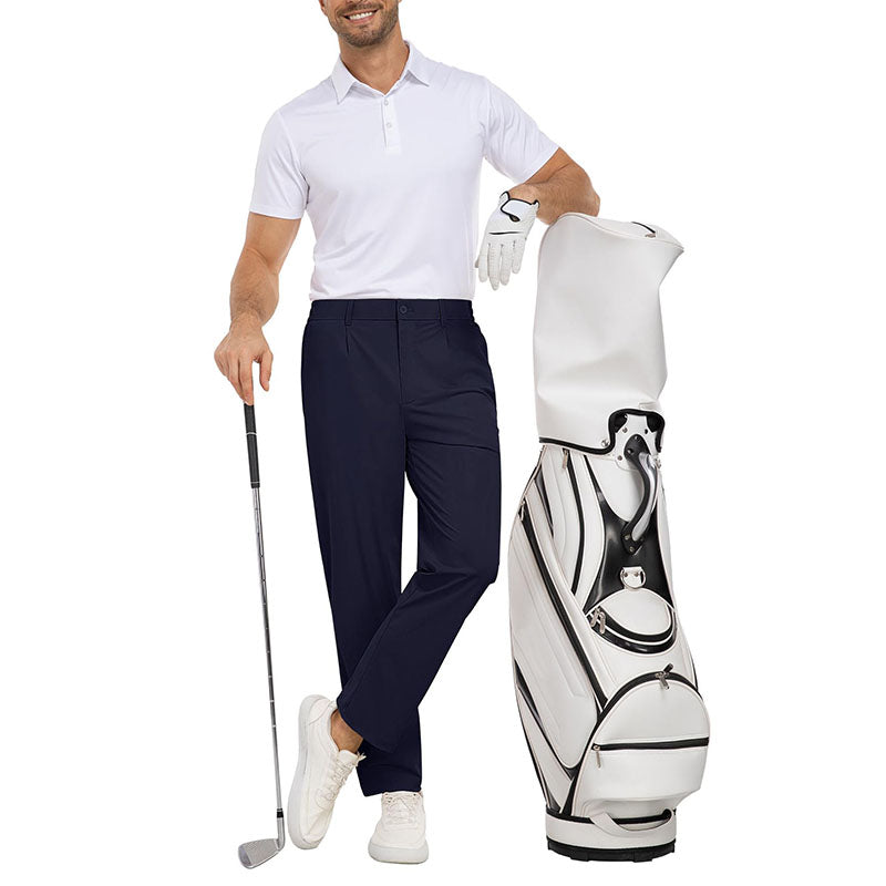 Custom Stretch Golf Pants for Men Lightweight Quick-Dry OEM