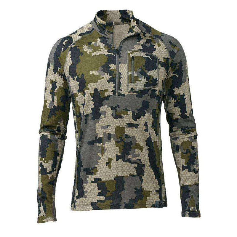 Custom tactical 1 4 zip pullover with Zippered Chest Pocket