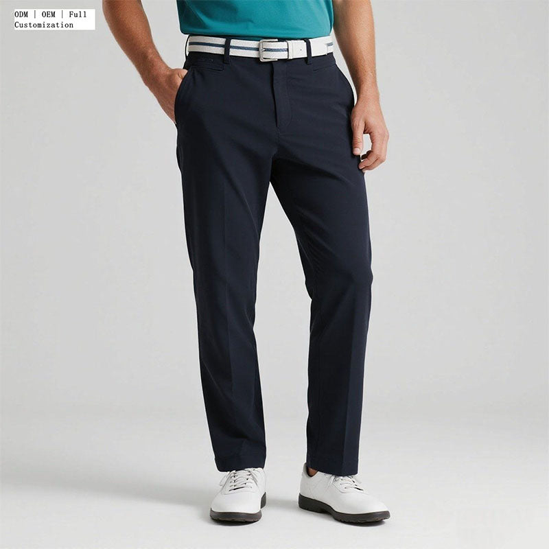 Custom Tapered Golf Pants for Men Printed Stretch OEM Factory