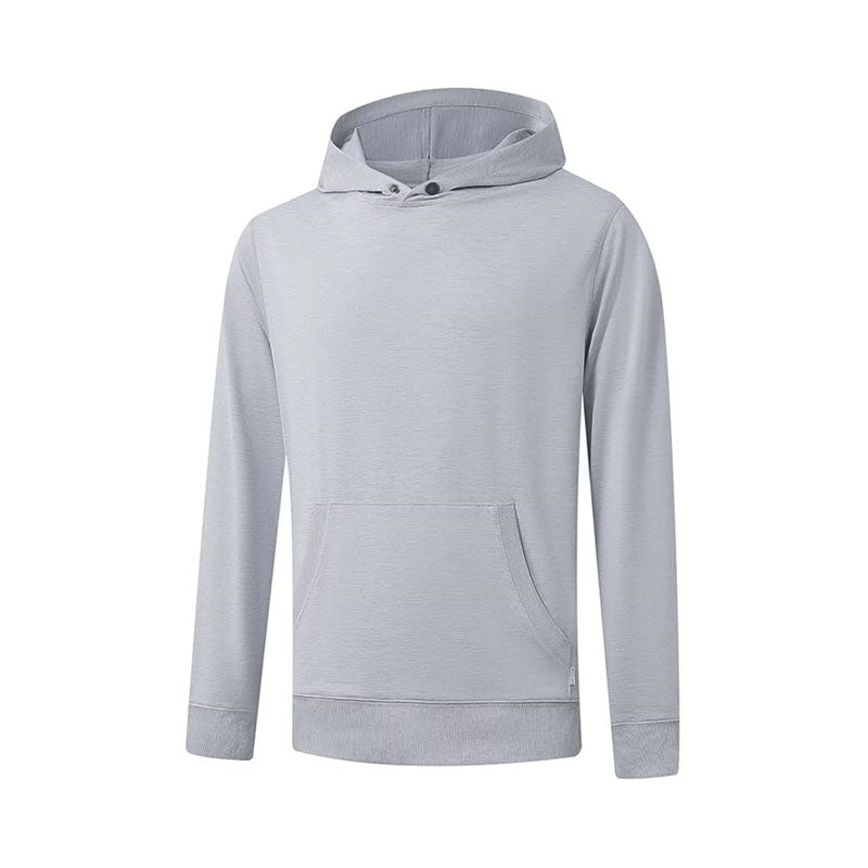 Custom 260 GSM Golf Hoodie with Snap-Neck Hood and Kangaroo Pocket
