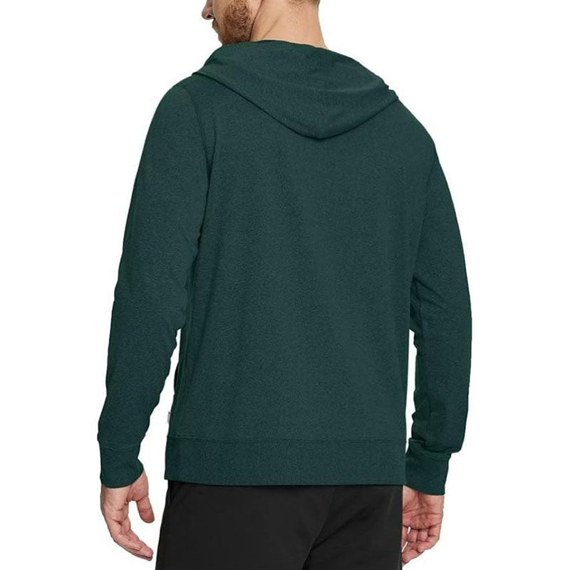 Custom 260 GSM Golf Hoodie with Snap-Neck Hood and Kangaroo Pocket