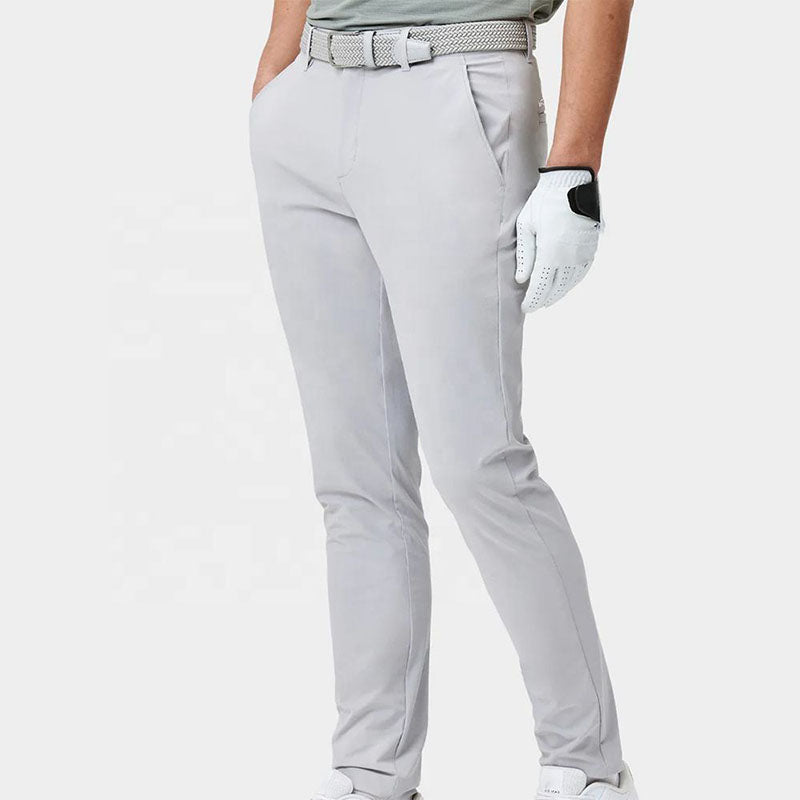 Custom Tour-Style Golf Pants for Men Lightweight UV Protection OEM