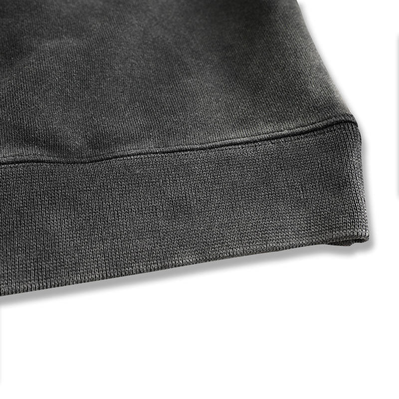 Custom Vintage Washed Crewneck Sweatshirt Manufacturer
