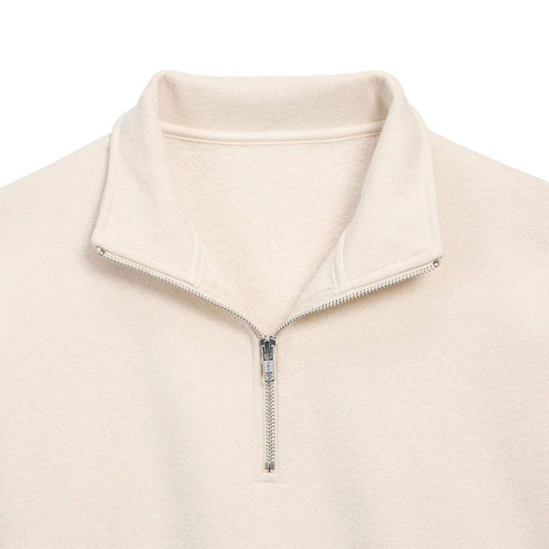 Custom warmest 1 4 zip pullover in 360gsm Lined Fleece