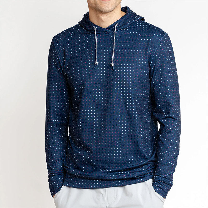 Custom 180 GSM White Golf Hoodie for Private Label Brands