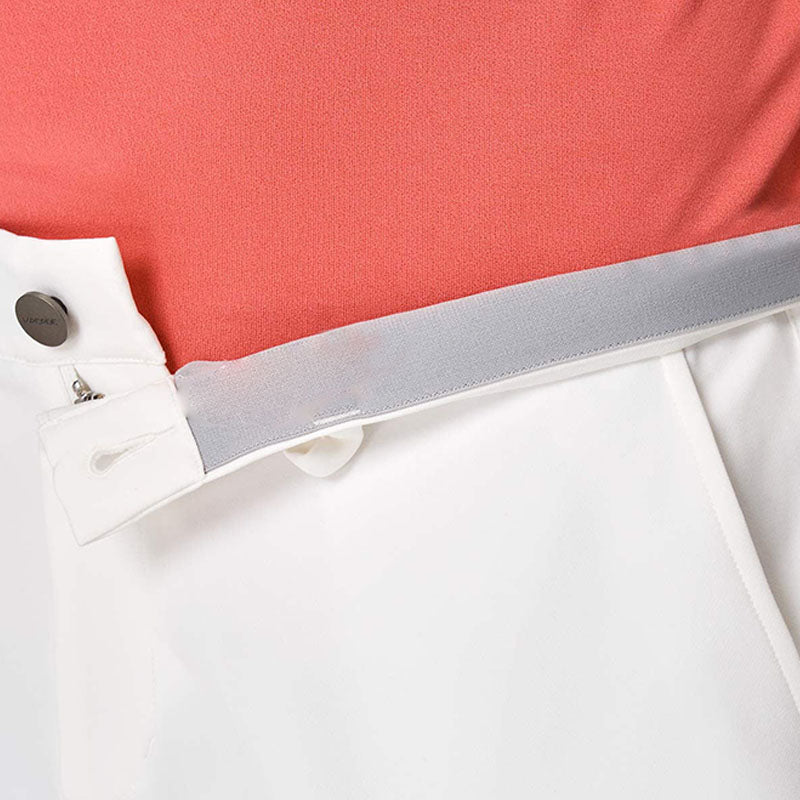 Custom White Men’s Bermuda Golf Shorts – OEM Quick-Dry Style
