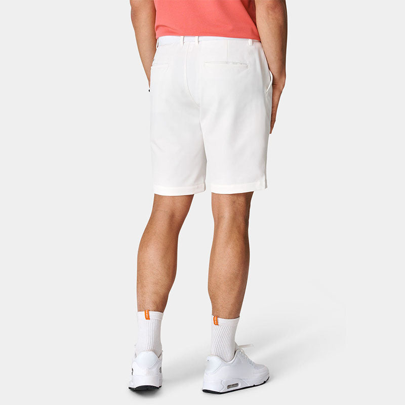 Custom White Men’s Bermuda Golf Shorts – OEM Quick-Dry Style