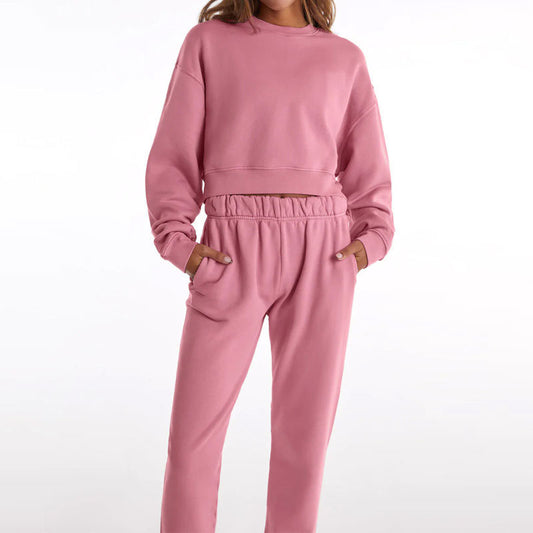 Custom Women’s Cropped Crewneck Sweatshirt Manufacturer