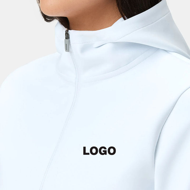 Custom Women’s 280 GSM Golf Hoodie with Puff Print Branding