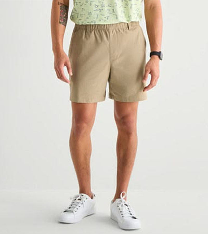 Elastic Waist Golf Shorts