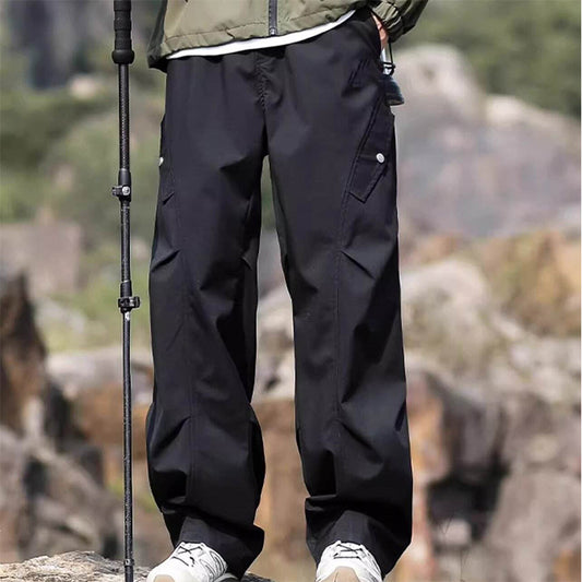 Men’s Quick-Dry Waterproof Nylon Fishing Pants with Adjustable Hem | OEM/ODM