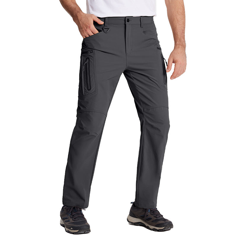 Men’s Quick-Dry Stretch Fishing Pants with Zipper Cargo Pockets | OEM/ODM