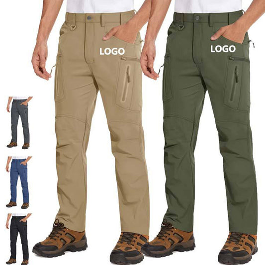 Men’s Quick-Dry Stretch Fishing Pants with Zipper Cargo Pockets | OEM/ODM