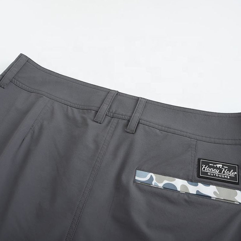 Fishing Shorts for Men: Quick-Dry Hybrid Nylon-Spandex Stretch | OEM/ODM