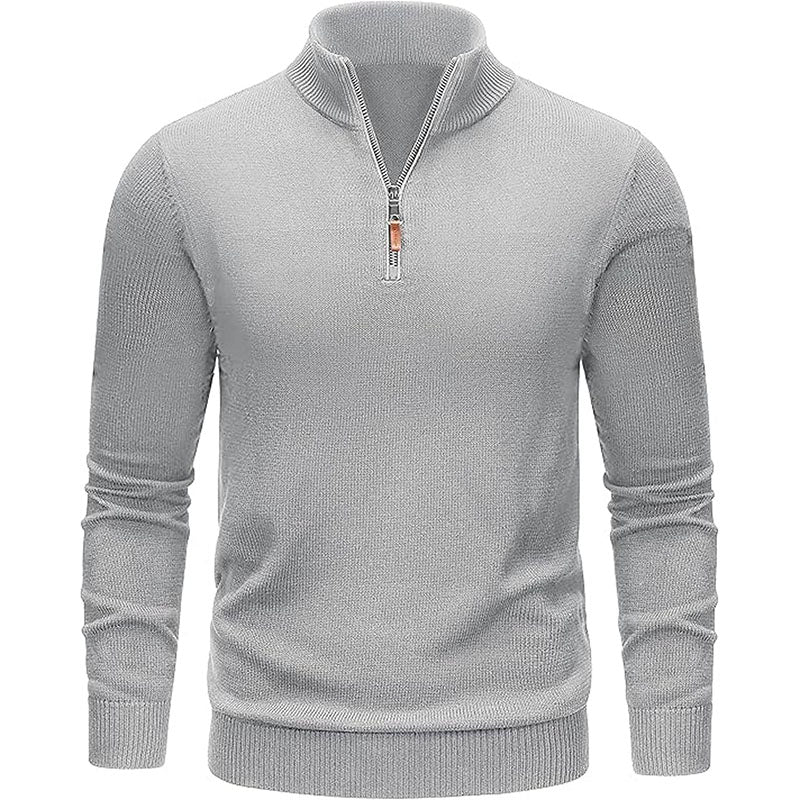 Custom Cotton Fleece 1/4 Zip Pullover Regular Fit for Men