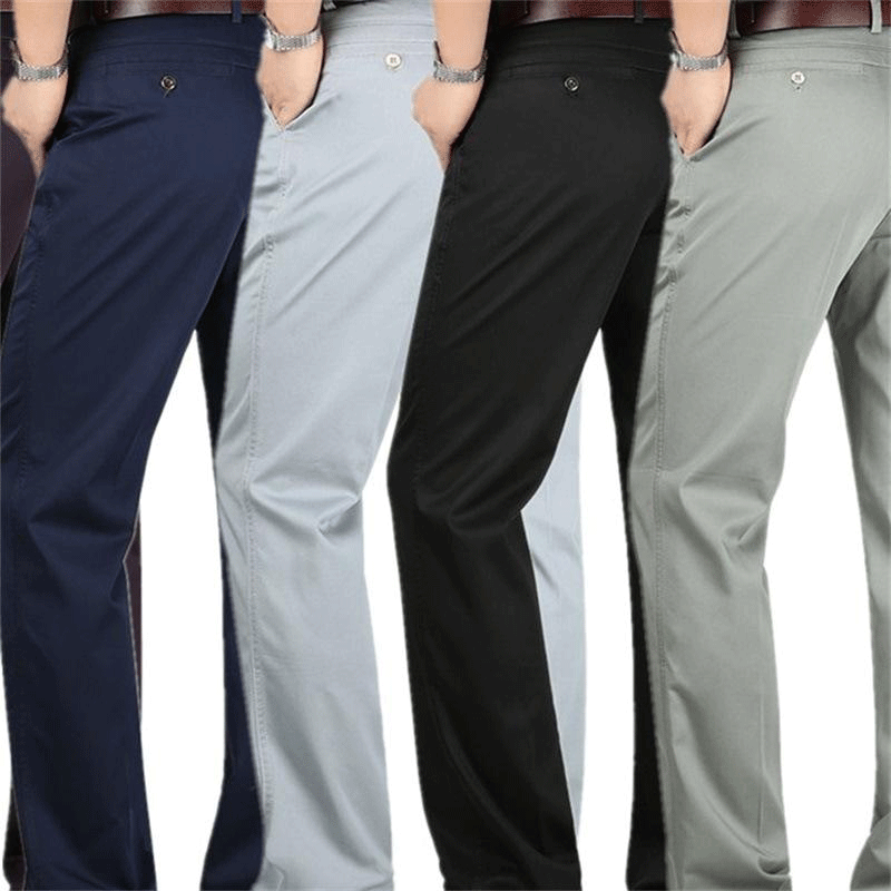 Midweight Straight-Leg Golf Pants Men's Style with Quick-Dry Comfort