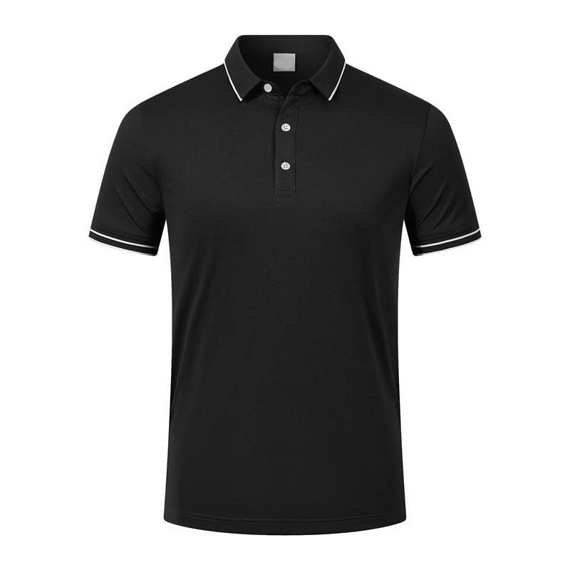 Golf Polo for Men, 195gsm Breathable Poly/Cotton Knit, Custom Logo OEM