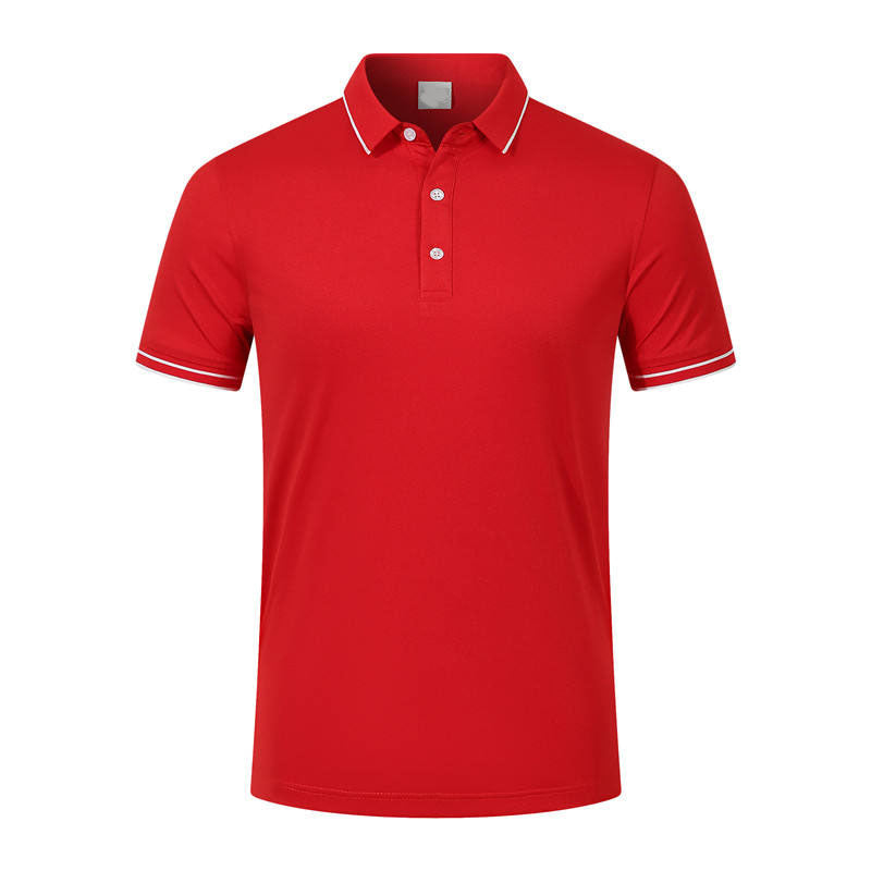 Golf Polo for Men, 195gsm Breathable Poly/Cotton Knit, Custom Logo OEM