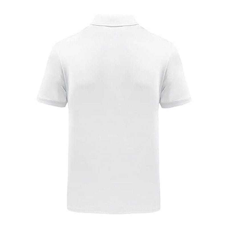 Men’s Golf Polo Shirt, 240gsm Quick-Dry Cotton/Spandex, Striped Print, OEM
