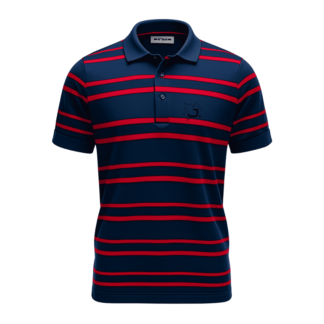 Precision-Built Golf Striped Polo Shirt Manufacturer | OEM&ODM