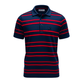 Precision-Built Golf Striped Polo Shirt Manufacturer | OEM&ODM