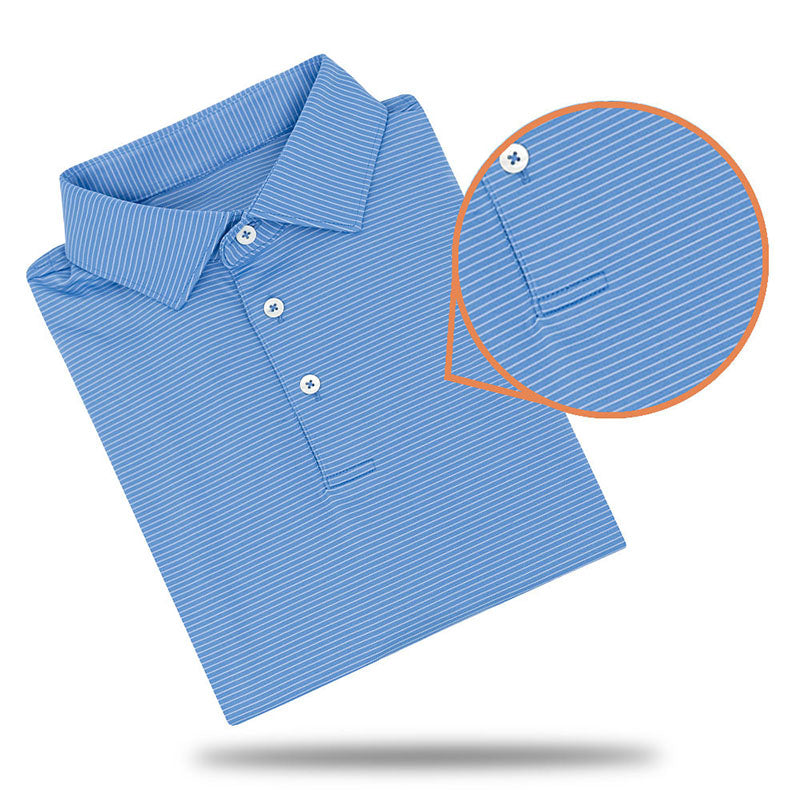 Hawaiian Golf Polo Shirts, 150gsm Quick-Dry Stretch Print, Breathable OEM