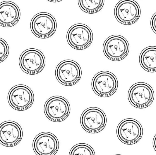 Modern Icons 3 - Par / Better Golf Icon Pattern