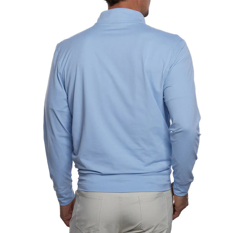 Men’s 1/4 Zip Pullover Quick-Dry Performance Top with Stand Collar