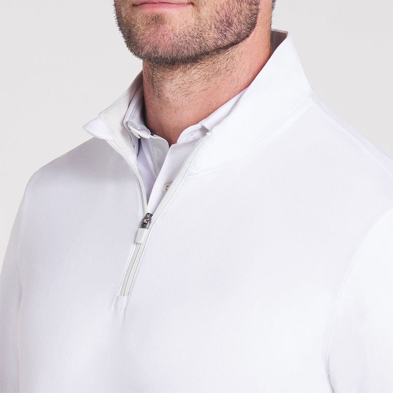 Men’s Golf 1/4 Zip Pullover Regular Fit Breathable Jersey Mid Layer