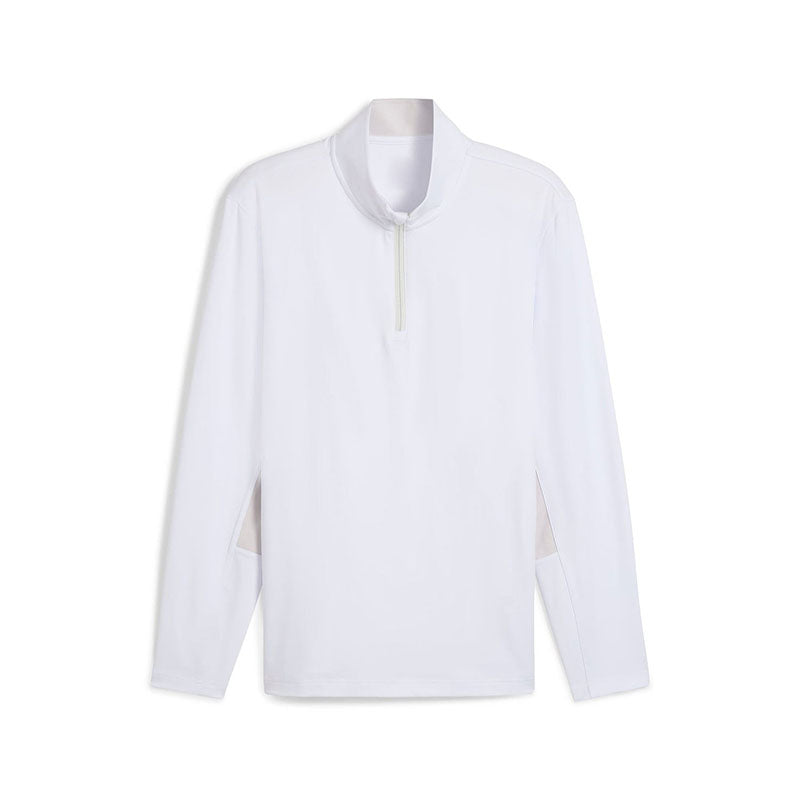 Men’s Golf 1/4 Zip Pullover Regular Fit Breathable Jersey Mid Layer