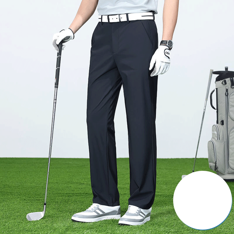 Four-Way Stretch Quick-Dry Men's Golf Pants with Lightweight Comfort