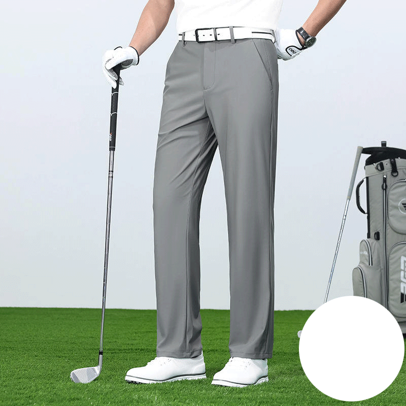 Four-Way Stretch Quick-Dry Men's Golf Pants with Lightweight Comfort