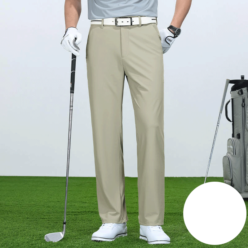 Four-Way Stretch Quick-Dry Men's Golf Pants with Lightweight Comfort
