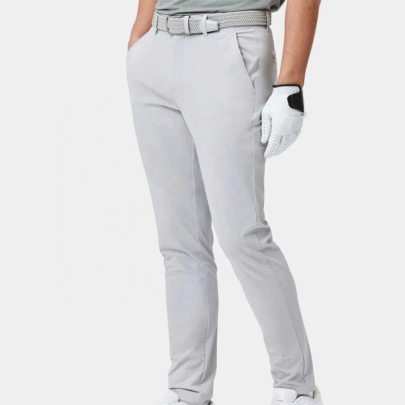 Lightweight Quick-Dry Mens Golf Pants with Stretch Woven Fabric