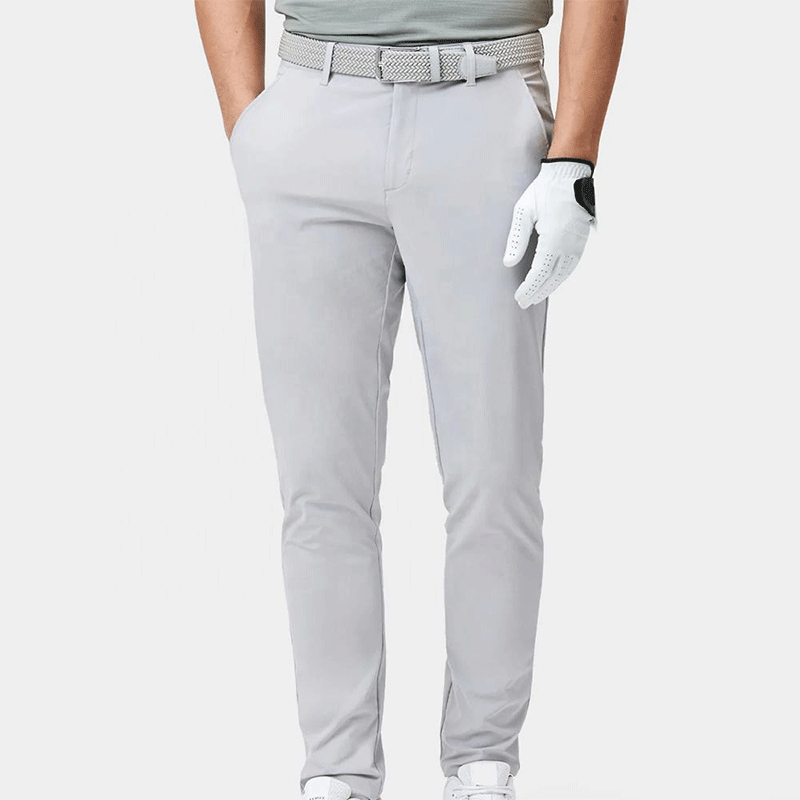 Lightweight Quick-Dry Mens Golf Pants with Stretch Woven Fabric