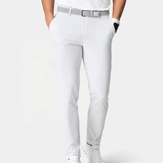 Lightweight Quick-Dry Mens Golf Pants with Stretch Woven Fabric