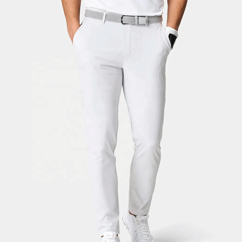 Lightweight Quick-Dry Mens Golf Pants with Stretch Woven Fabric