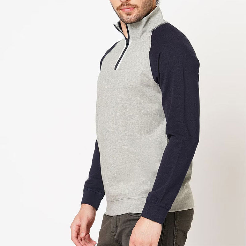 Men’s Heavyweight 1/4 Zip Pullover 400GSM Cotton Fleece Sweatshirt