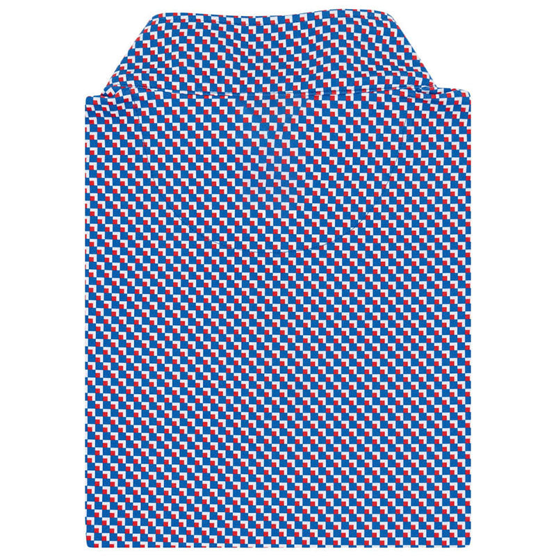 Men’s Printed Golf 1/4 Zip Pullover Regular Fit Knit Layer