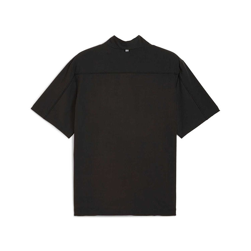 Men’s Short Sleeve 1/4 Zip Pullover with Side Zip Pockets