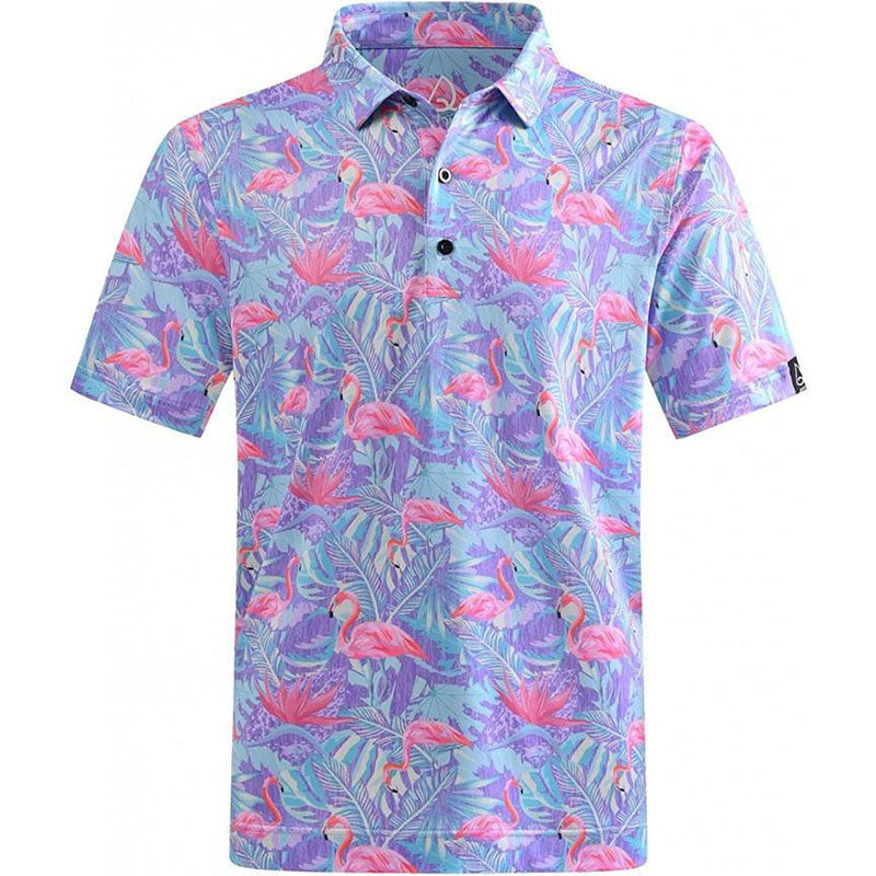 Patriotic Golf Polo Shirts | Breathable 100% Polyester, Digital Print, OEM Teamwear