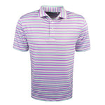 Men's High Quality Striped Print Golf Polo