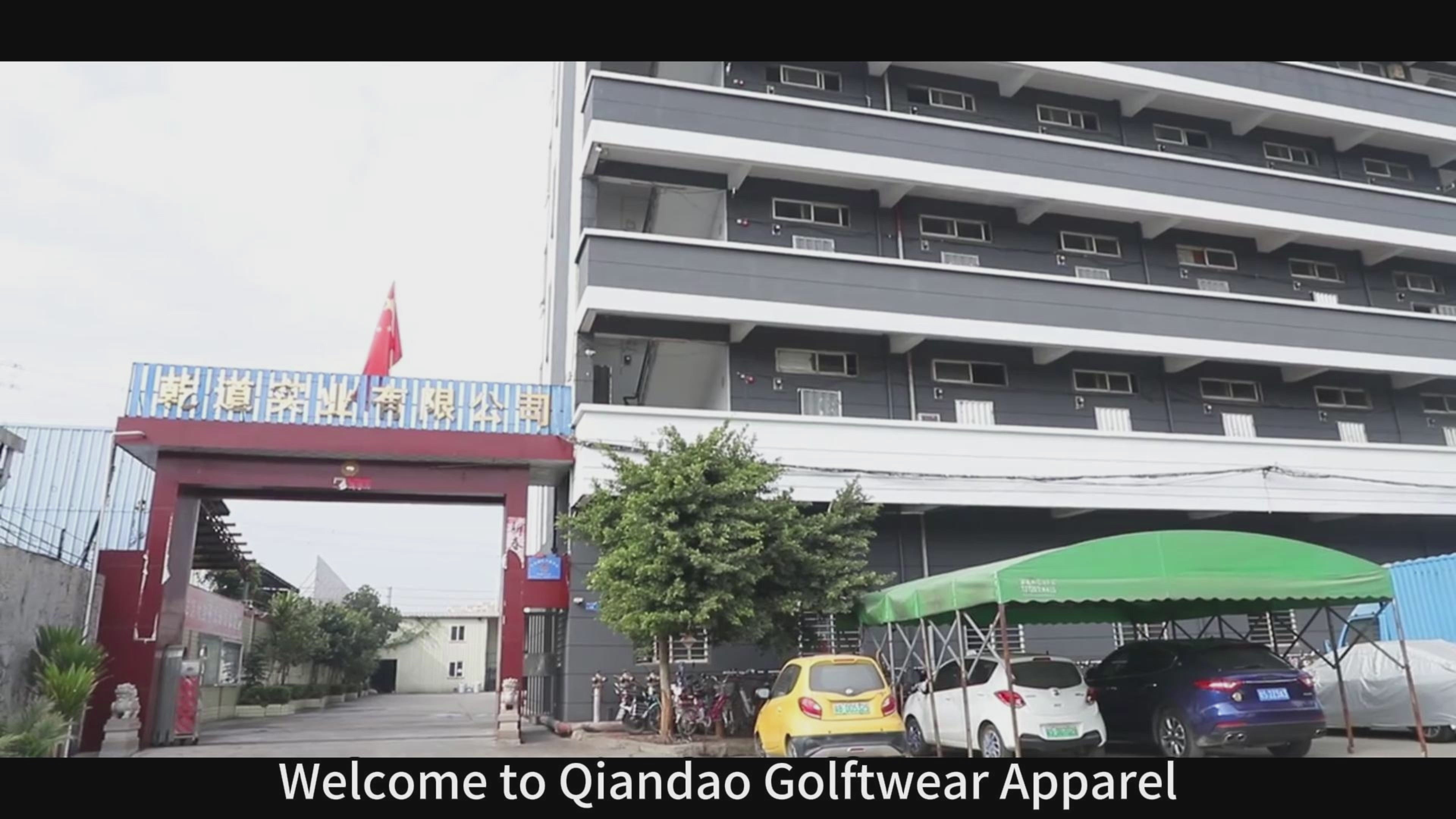 Load video: The video showcases the full production process at the garment factory, from fabric cutting, garment sampling, and manufacturing techniques to quality control, packaging, and shipping