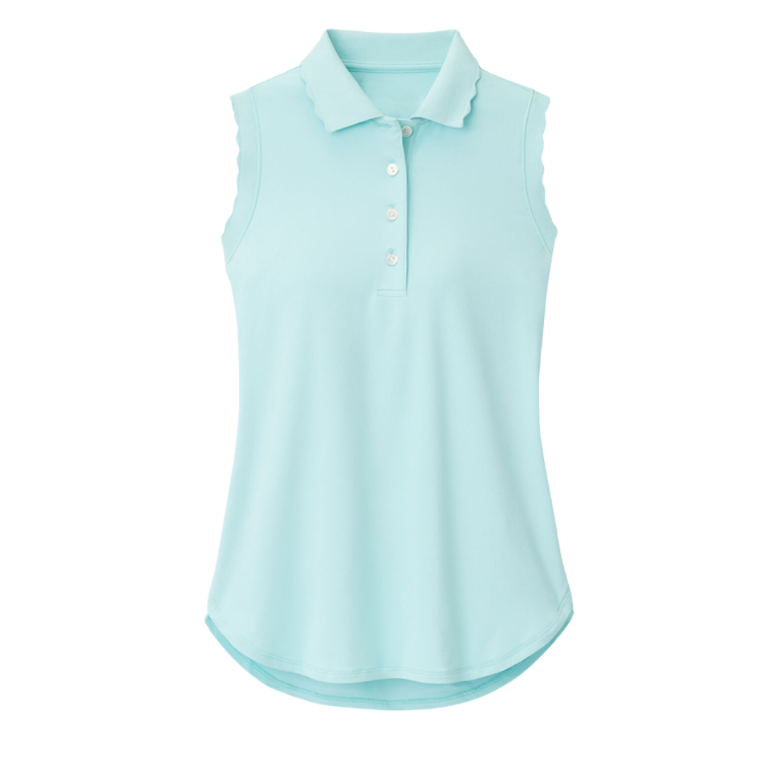 Women's Slim Fit Pure Color Golf Polo