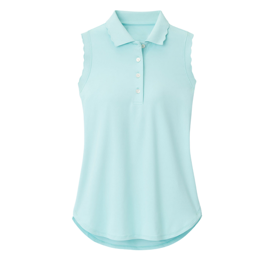 Women's Slim Fit Pure Color Golf Polo