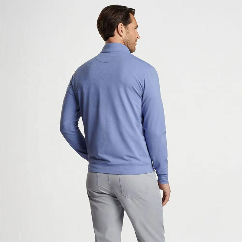 1/4 Zip Pullover Sweatshirt, Spandex/Poly Knit 180–250g | OEM