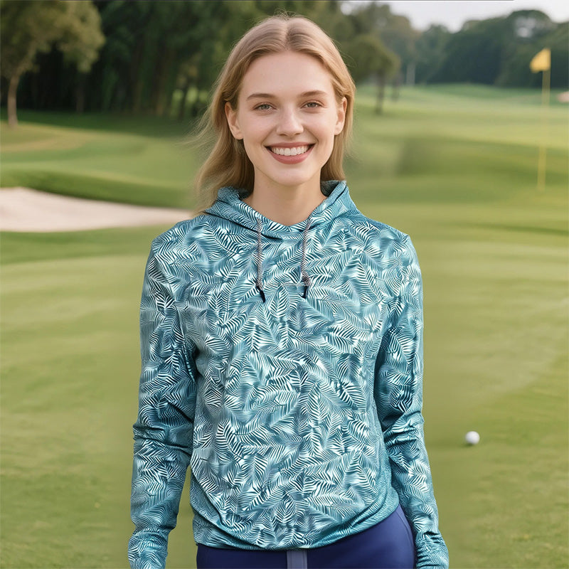 1/4 Zip Pullover Women, Printed Poly-Spandex Jersey 220–270g | OEM